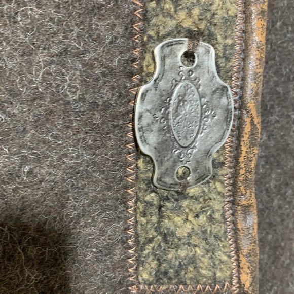 Edelweiss Wool Loden Jacket steampunk unisex - Picture 3 of 8